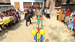 A strange challenge and unbelievable balance with massive celebration stole everyone&rsquo;s hearts.