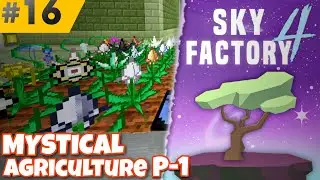 Sky factory 4 | Ep-16 Mystical agriculture P-1 | MegaTech Gaming