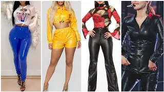 Demanding and stylish women latex outfit ideas