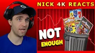 The HORRIBLE History of Power Rangers on DVD | NICK 4K REACTS