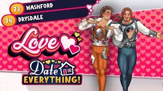 Full Story & Love Ending Walk-Through for Washford and Drysdale | DATE EVERYTHING