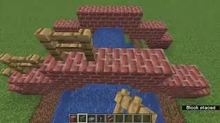 Minecraft bridge building