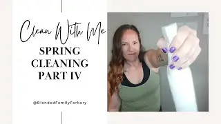 SPRING CLEANING Part IV | To the windoooows, to the WALLS |Clean With Me 2023