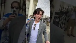 Shayan Ali - PTI & PMLN workers confront each other during Nawaz Sharif exit