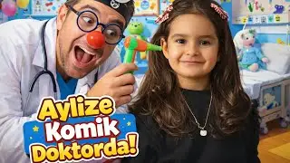 AYLİZ  HASTA OLDU 😂 ÇOK KOMİK MUAYENE @elifsinemtv @KuzeyOyun @LooLooKids 