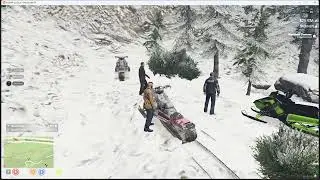 We Took Snowmobiles Up Mount Chiliad… This Was a TERRIBLE Idea