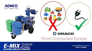 E Mix XT  - Electric Plural Component Sprayer - Overview & Best Practices #aemco #graco #saudiarabia