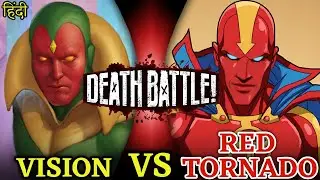 Vision VS Red Tornado &ndash; The Ultimate Android Showdown! (Marvel vs DC Battle) | WHO WINS? 🤖🔥