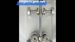 Stainless coverer Magnetic Disk Couplings Suitable for rotation transmission through the partition