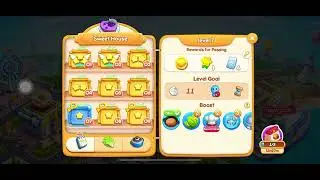 Western Town at Sweet House lv 1 to lv 5 get 3-stared level