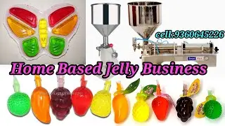 Jelly home based business / jelly filling machine / jelly making / ideal marketing / coimbatore