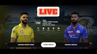 LIVE: IPL CSK VS MI – Cricket 24 Gameplay | Epic Thriller!