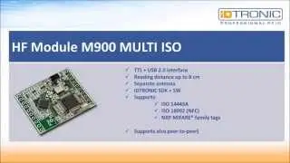 iDTRONIC Embedded RFID Readers & Modules Product Presentation