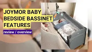 JOYMOR Baby Bedside Bassinet Review: Versatile 3-in-1 Design & Safety Features