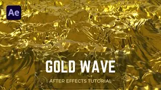 Gold Wave Effect - Stardust Plugin - After Effects Tutorial