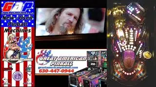The Big Lebowski pinball machine