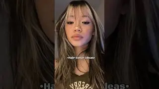 &bull;Hair Color Ideas&bull; #haircolor #aesthetic #hairstyle #ideas #youtubeshorts #shortsvideo #shortsfeed