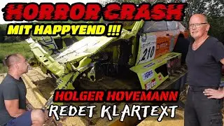 TURBO-GOCKEL   HORROR CRASH MIT HAPPYEND ! HOLGER HOVEMANN REDET KLARTEXT ! BERGRENNEN EICHENB&Uuml;HL