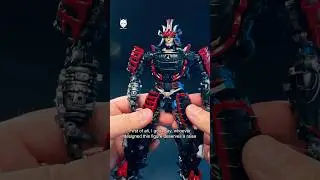 Drift from Transformers The Last Knight, but transformable! Link in my bio. #transformers #toys