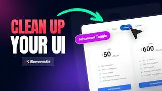 How to Use Advanced Toggle Widget in ElementsKit | Best Elementor Addon