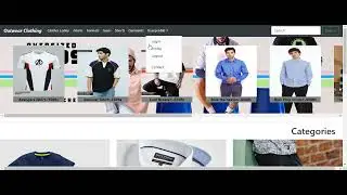 shopping website project on react JS and node JS