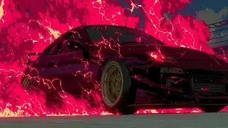 1967　CALM LINK // Cyber Love - Neon Drift - VHS Static