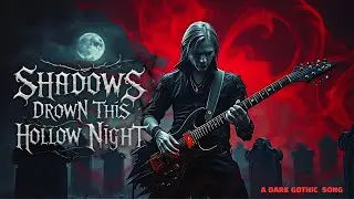 🦇 Shadows Drown This Hollow Night 🦇 | A haunting, gothic anthem | Official music video