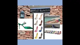 Manolo Blanik shoes, bags and belt