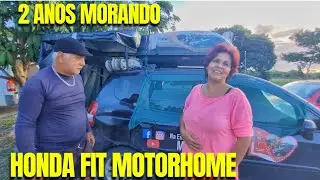 CASAL MORA À MAIS DE 2 ANOS EM UM HONDA FIT MOTORHOME | PELO BRASIL