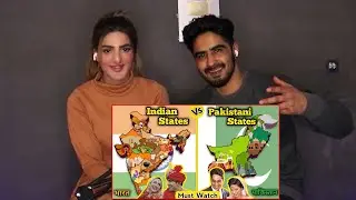 India States Vs Pakistan States | Indian States Comparison With Pakistan States | Pakistani Reaction
