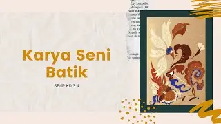 Karya Seni Batik ~ SBdP Kelas 5