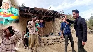 Nomadic life, kind guests in Agha Gurban's hut and a small party