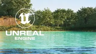 UNREAL ENGINE Render: The Enigmatic Forest Lake