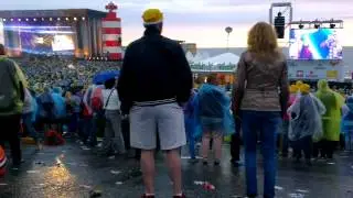 The Baseballs opname tijdens Concert  at Sea 2012 featuring @AntonvanKooten