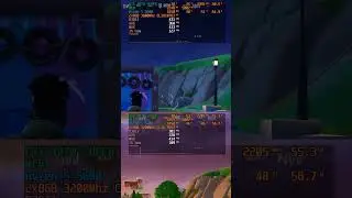 Fortnite 3600Mhz vs 3200Mhz RAM Speed #fortnite #gaming  #budgetpc #rtx #ryzen #4070super #5600