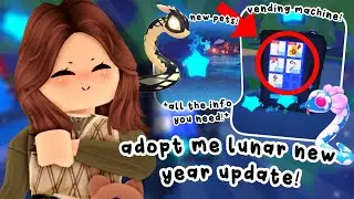 LUNAR NEW YEAR UPDATE In Adopt Me!⭐ | *New PETS, VENDING MACHINE & MORE!* 😱