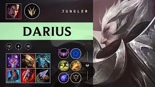 Darius Jungle vs Lee Sin - EUW Master Patch 25.22