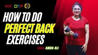 Back Exercises For Women | Pull Down | Dumbell Row | Deadlift | Back Posture | @DreamersTrueFitness