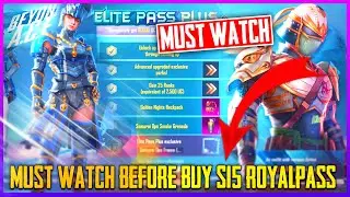 HOW TO DO SEASON 15 100RP | SHOULD YOU BUY SEASON 15 RP - PUBG MOBILE