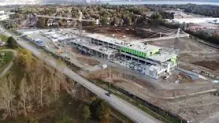 Barrie-Simcoe Emergency Services Campus Construction, October 2018