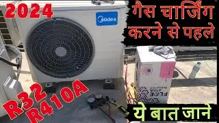 How To Gas Charging In Ac | How To Gas Charge In Split Ac | Gas Charging In Ac