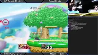 QC Smash September 2014 Monthly - Mouse (Link) vs ShinerCCC (Ganondorf) PM Grand Finals