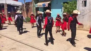 DANZA MASCARITAS..BARRIO SHU ÑUU ..2018..SAN PEDRO JICAYÁN.