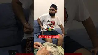iPhone 16 & Dost ke Papa | Mr.Param #shorts #apple