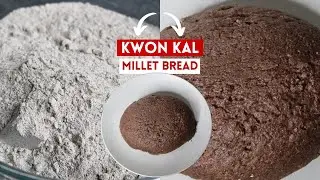 How To Mingle Kwon Kal | Ugandan Staple Food | Cooking Millet Bread Recipe From Acholiand, Uganda