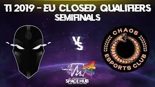 The Final Tribe vs Chaos EC Game 1 - TI9 EU Regional Qualifiers: Semifinals