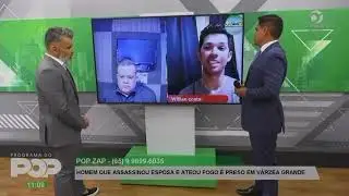 Rep&oacute;rter Investigativo Thathyanno Desa em participa&ccedil;&atilde;o do programa do POP
