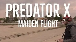 Tomoquads Predator X - Maiden flight on DYS BE 1104 6500kv