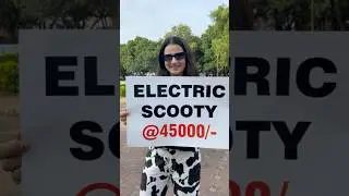 All new zelio electric scooter eeva only at ₹45000 #zelio #ev #ebike #superscooter #korba #gogreen