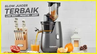 10 Rekomendasi SLOW JUICER TERBAIK LOW WATT & SERBAGUNA, Bikin Jus, Smoothie & Es Krim Lebih Praktis